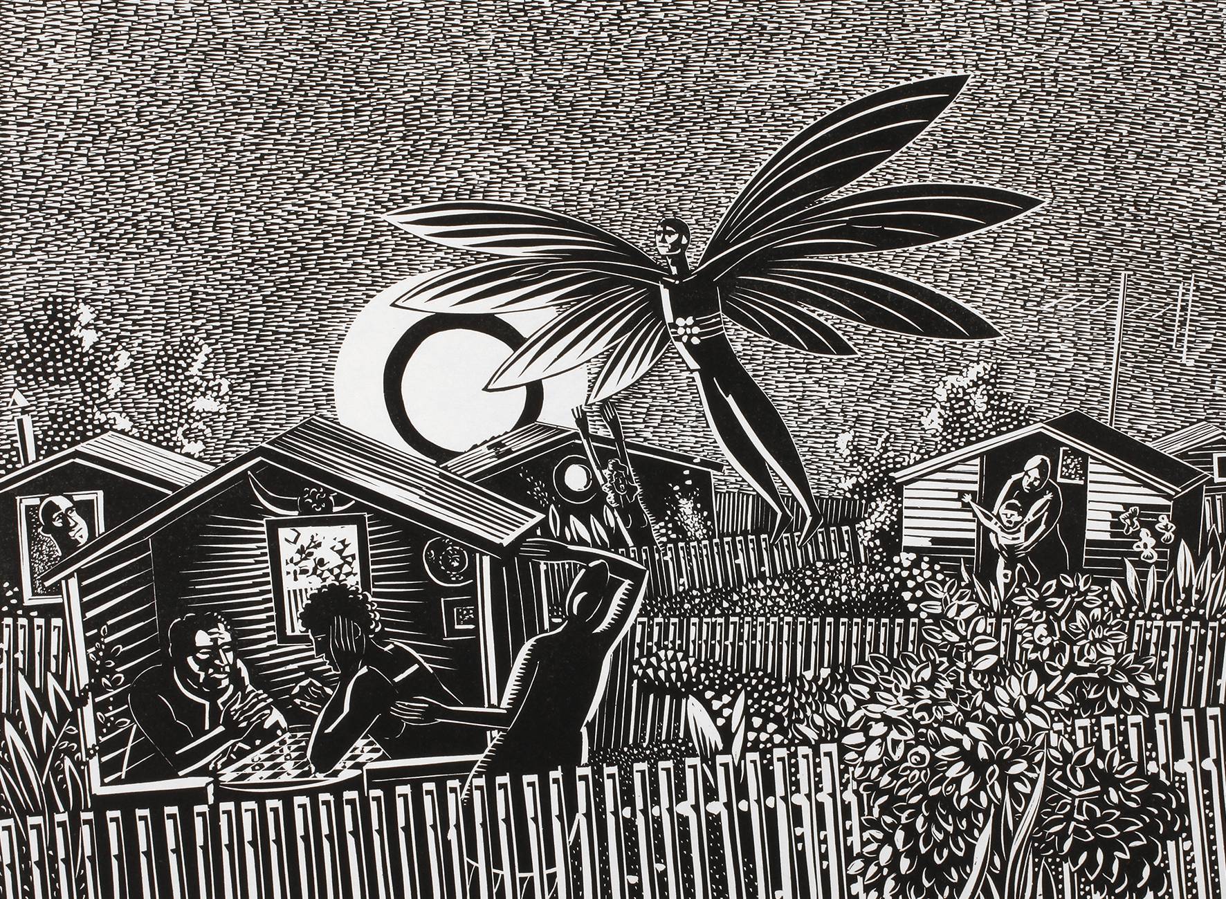 Prof. Wolfgang Mattheuer, ”Der Nachbar der ...”