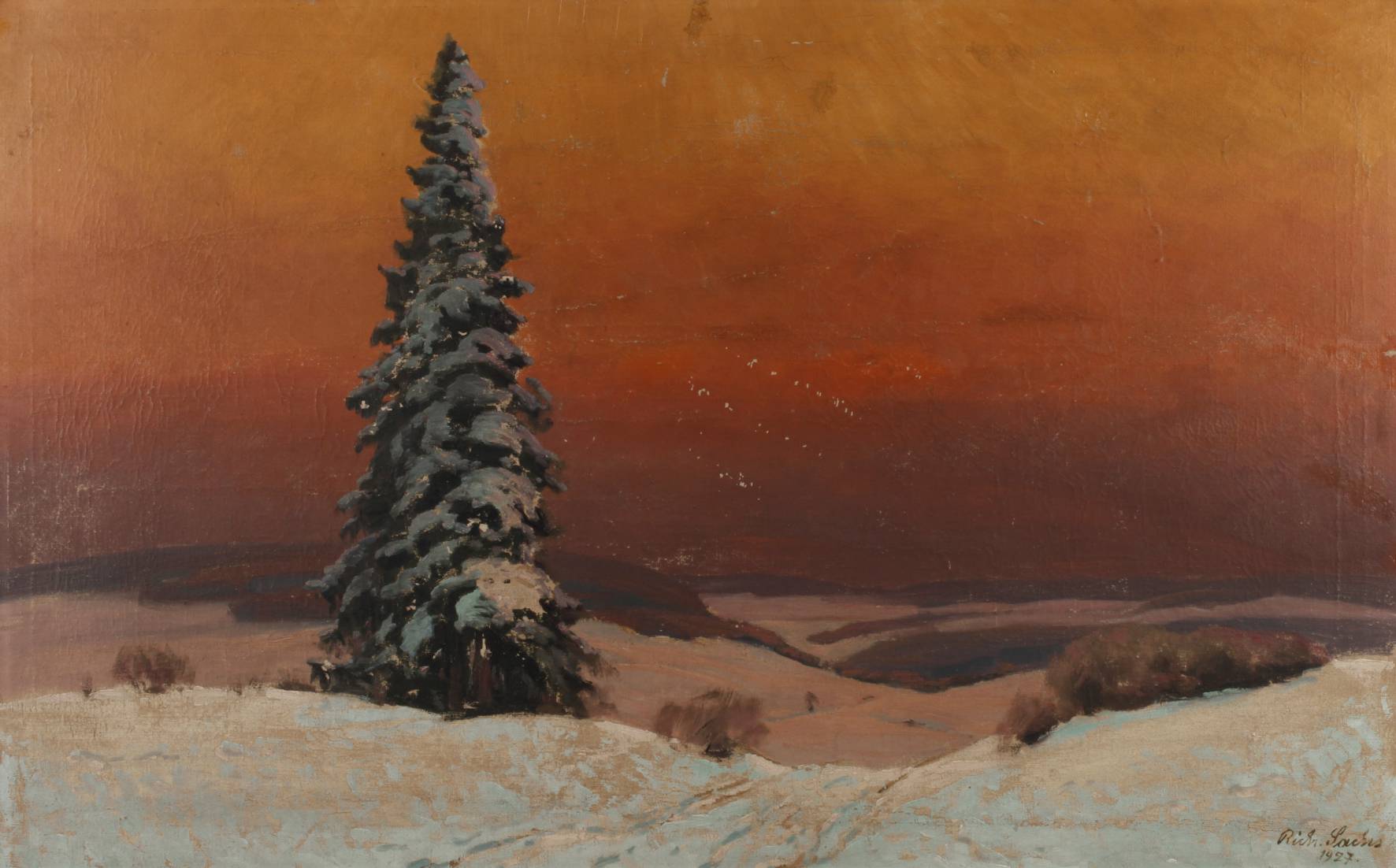 Richard Sachs, Winterabend