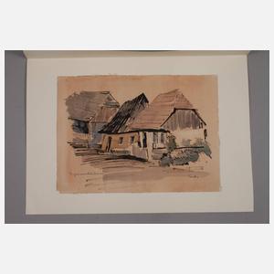 Elisabeth Schettler, Paar Mischtechniken