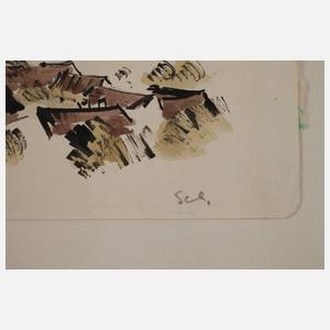 Elisabeth Schettler, Paar Zeichnungen