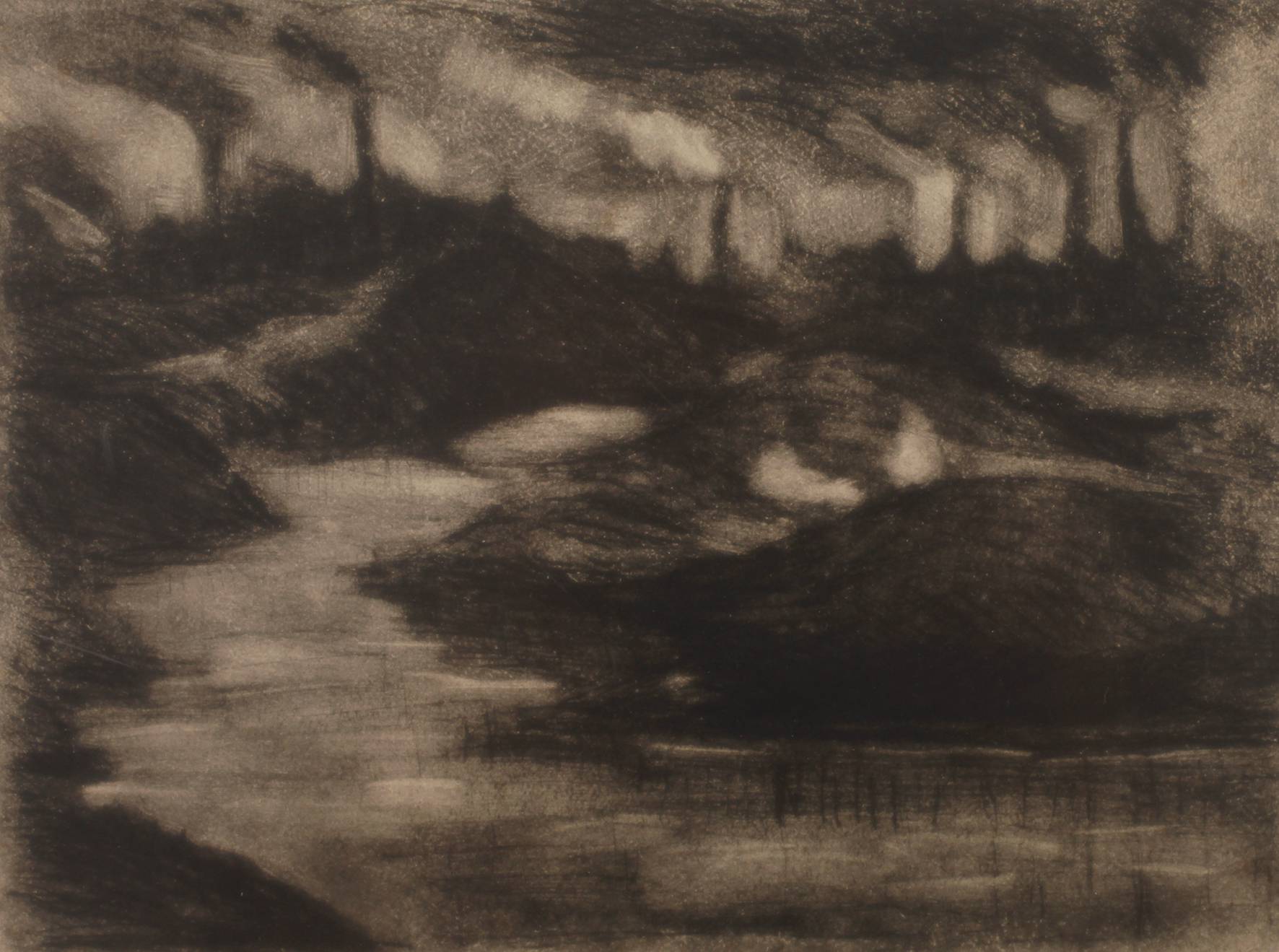 Albert Schwarz, ”Haldenlandschaft”