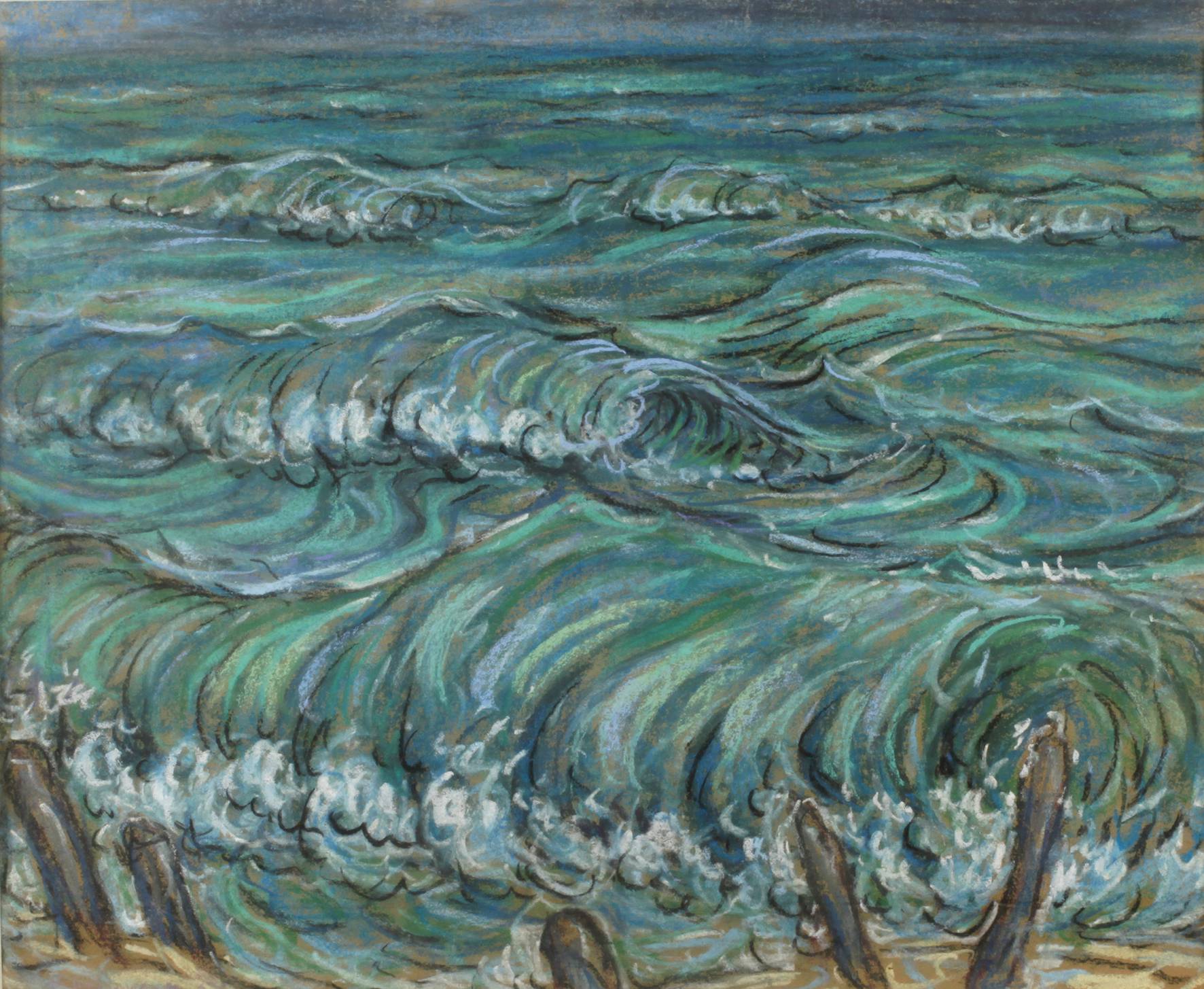 Albert Schwarz, Meeresbrandung