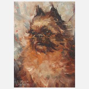 Elsa Sturm-Lindner, Hundeportrait