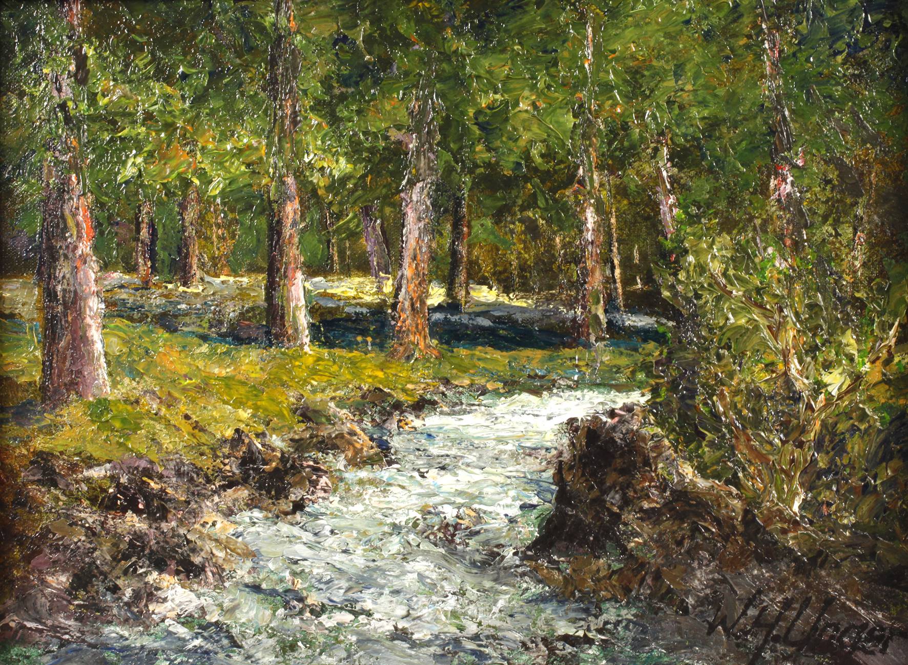 Wolfgang Heinz Unger, Am Waldbach