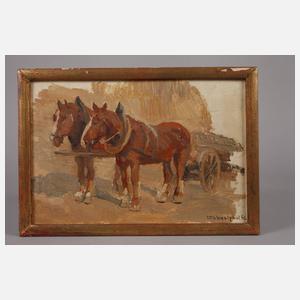 Otto Westphal, Pferdestudie