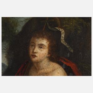 Johannes der Täufer als Pilger