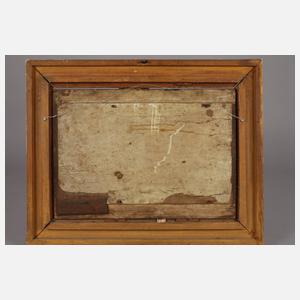 Jäger auf einer Anhöhe