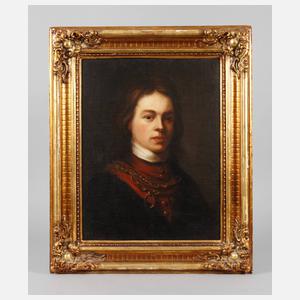 Barockportrait eines jungen Mannes