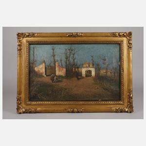 Curt Agthe, ”Sonniger Januarmorgen”