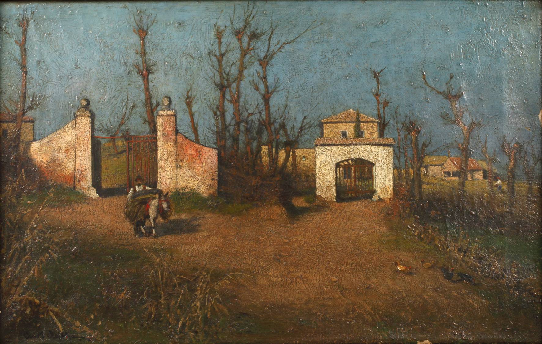 Curt Agthe, ”Sonniger Januarmorgen”