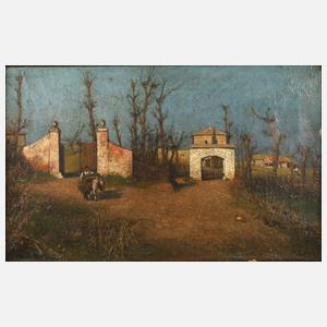 Curt Agthe, ”Sonniger Januarmorgen”