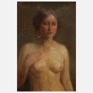 Simon Glücklich, Stehender Damenakt