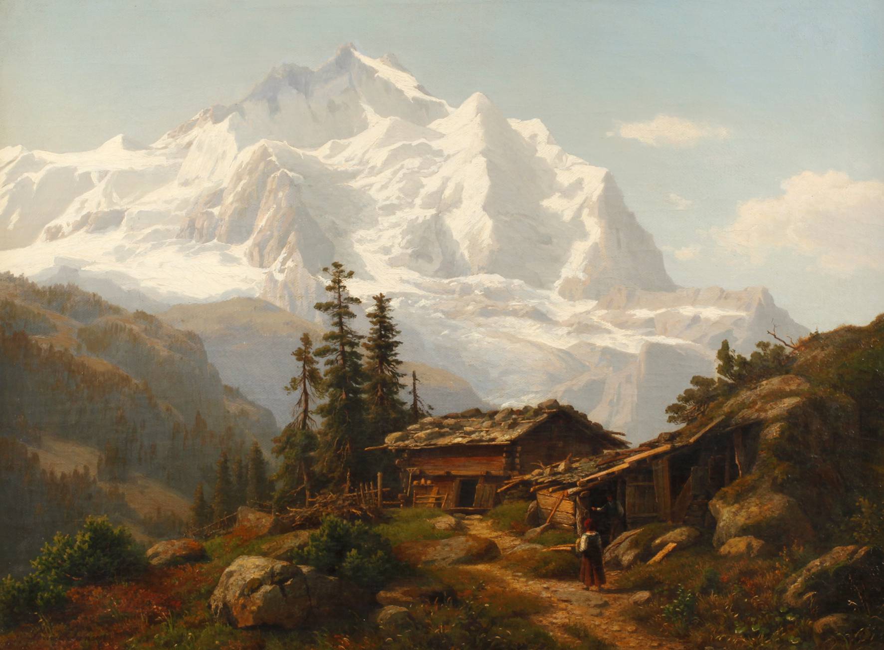 Louise Jansen, Sommer in den Alpen