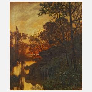 Ferdinand Knab, Sommerabend am See