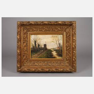 Marinus A. Koekkoek II., Holländische Landschaft