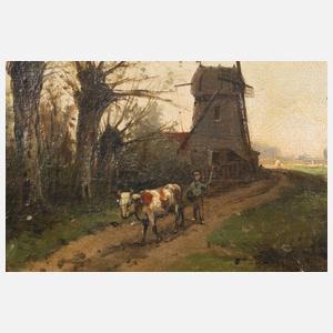 Marinus A. Koekkoek II., Holländische Landschaft