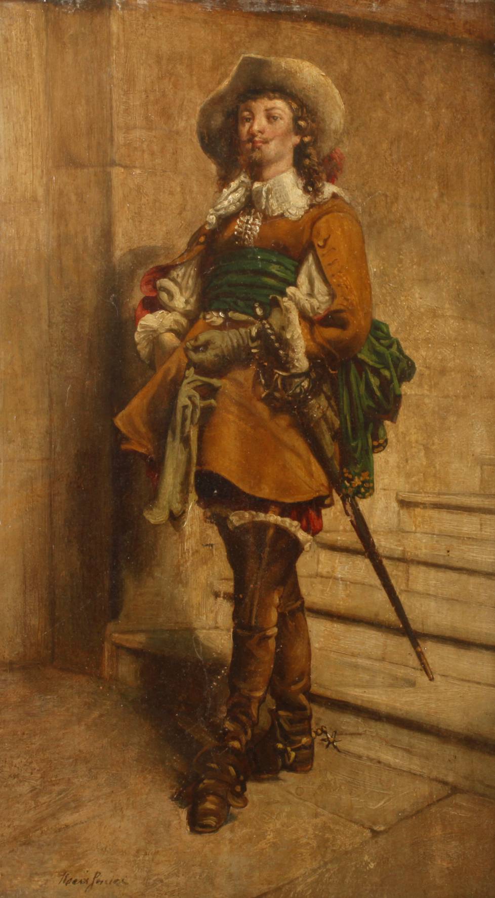 Jean-Charles Meissonier, attr., Edelmann