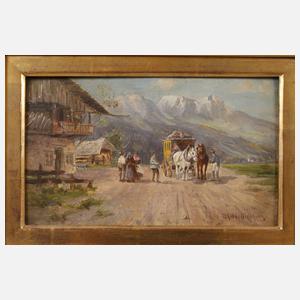 Ludwig Müller-Cornelius, Die Postkutsche kommt