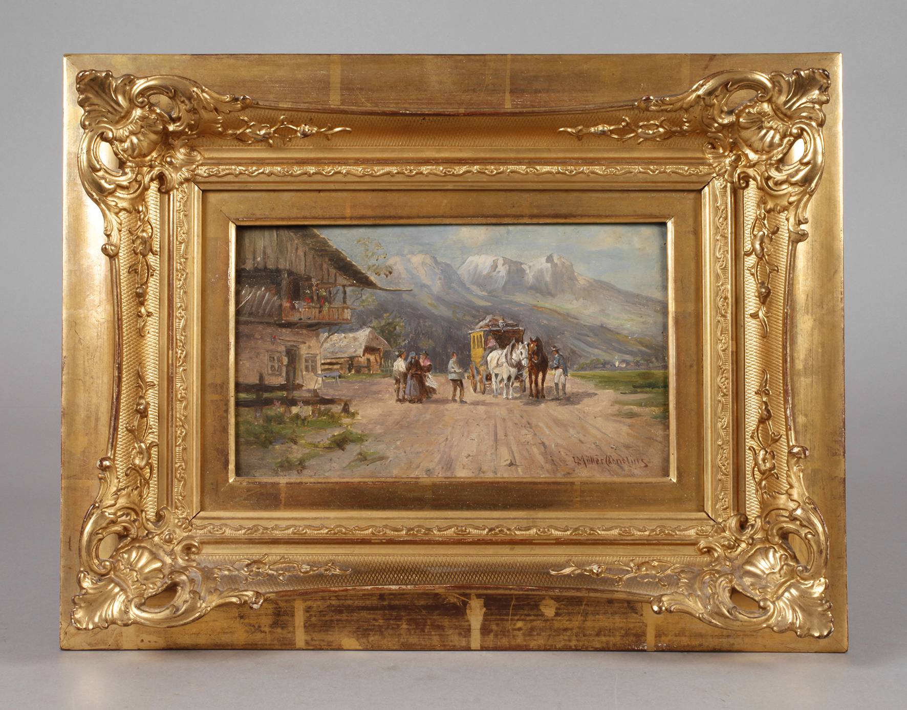 Ludwig Müller-Cornelius, Die Postkutsche kommt