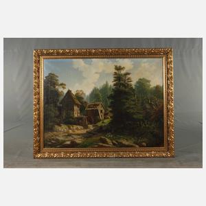 August Oeser, Mühle im Tal