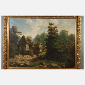 August Oeser, Mühle im Tal