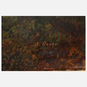 August Oeser, Mühle im Tal