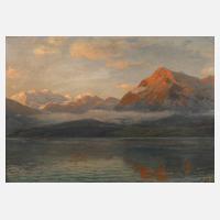 Prof. Eduard Pape, ”Der Niesen am Thunersee”111