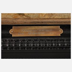 Heinrich Stelzner, Barocke Gesellschaft im Park