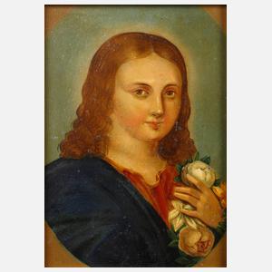 Marienportrait Biedermeier