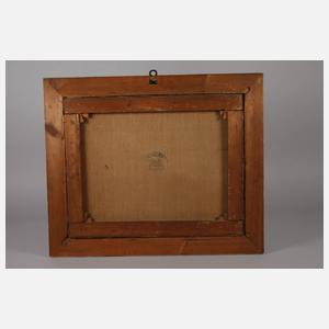 Jesus mit Lamm im Dornbusch