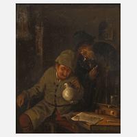 Die Zecher mit leerem Krug111