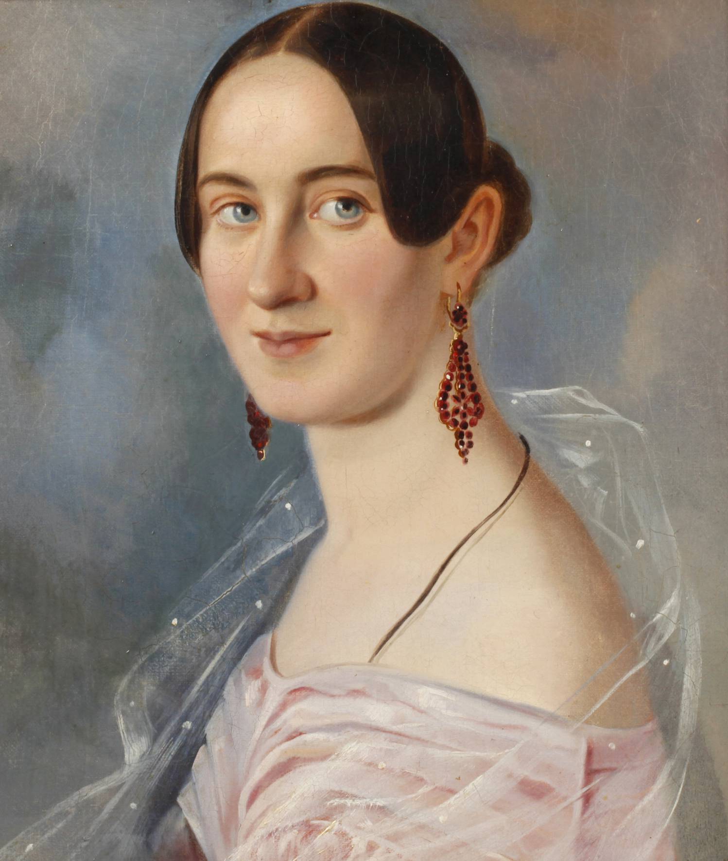 Damenportrait Biedermeier