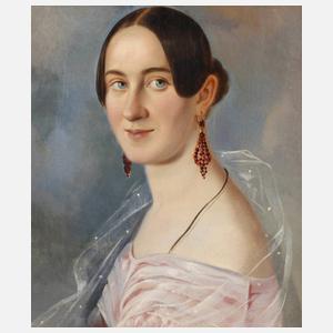 Damenportrait Biedermeier