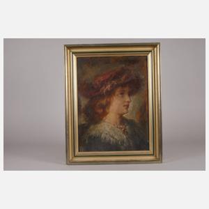 Hermann August Philips, Jünglingsportrait