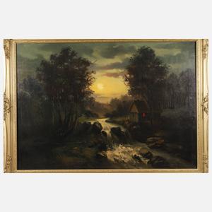 Sommerabend am Sturzbach