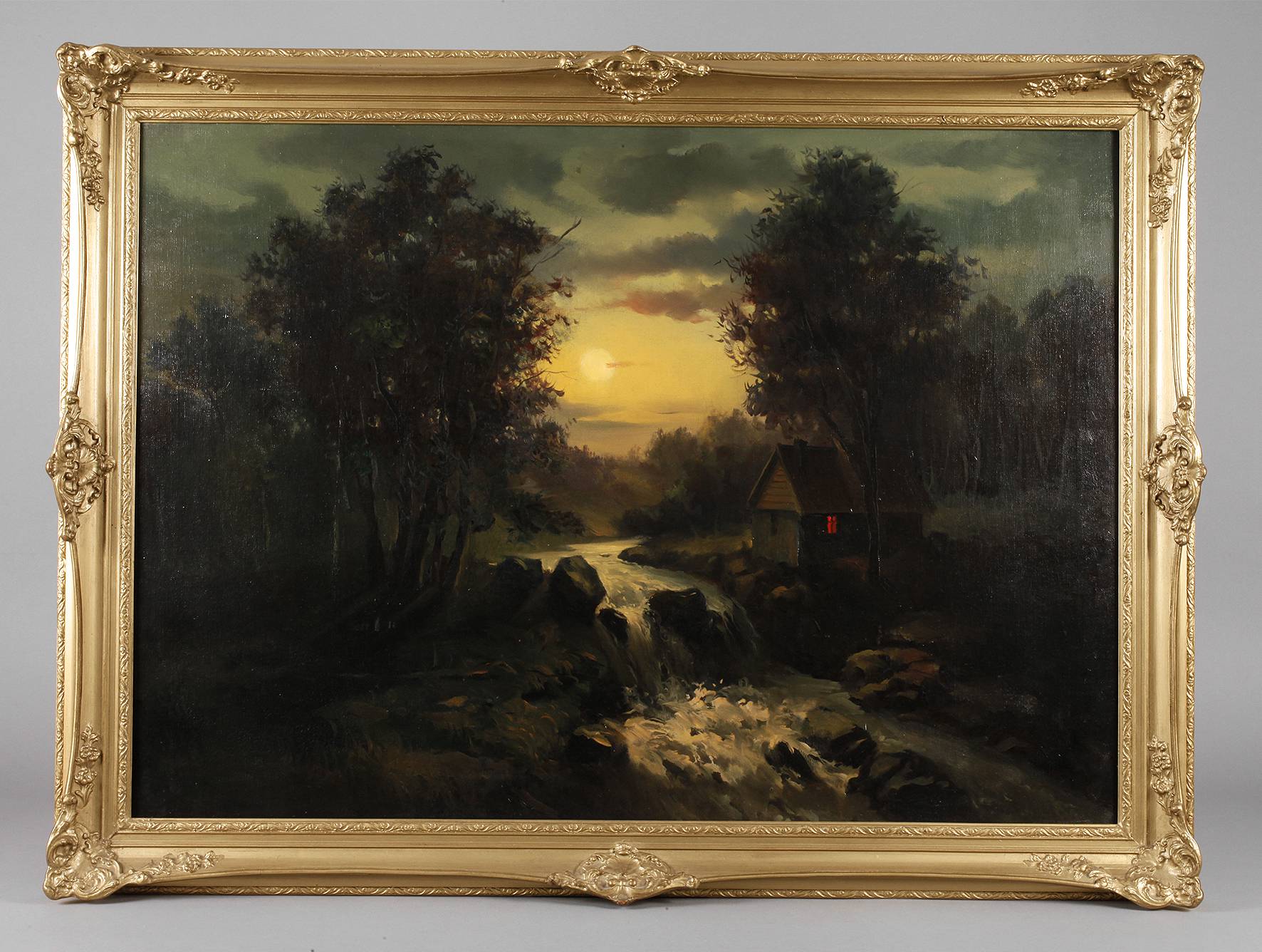 Sommerabend am Sturzbach