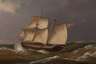 Segelschiffe auf stürmischer See
