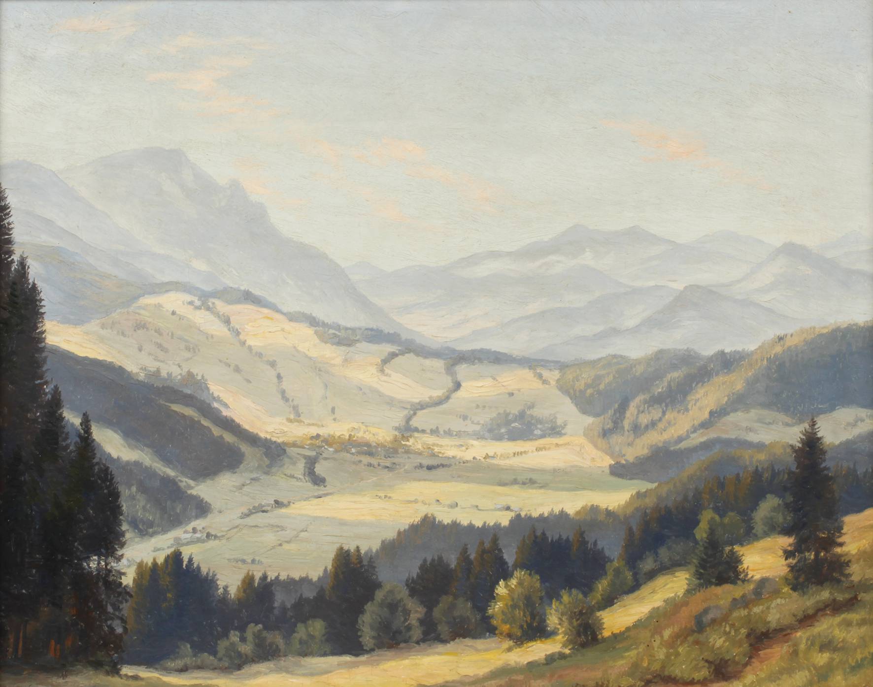 Ernst Bruggemann, Sommer im Gebirge