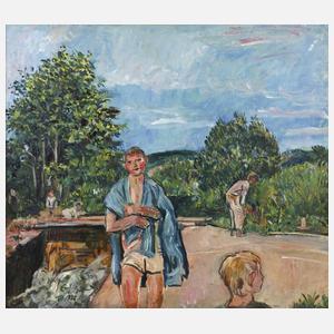 Erich Büttner, ”Am Bach”