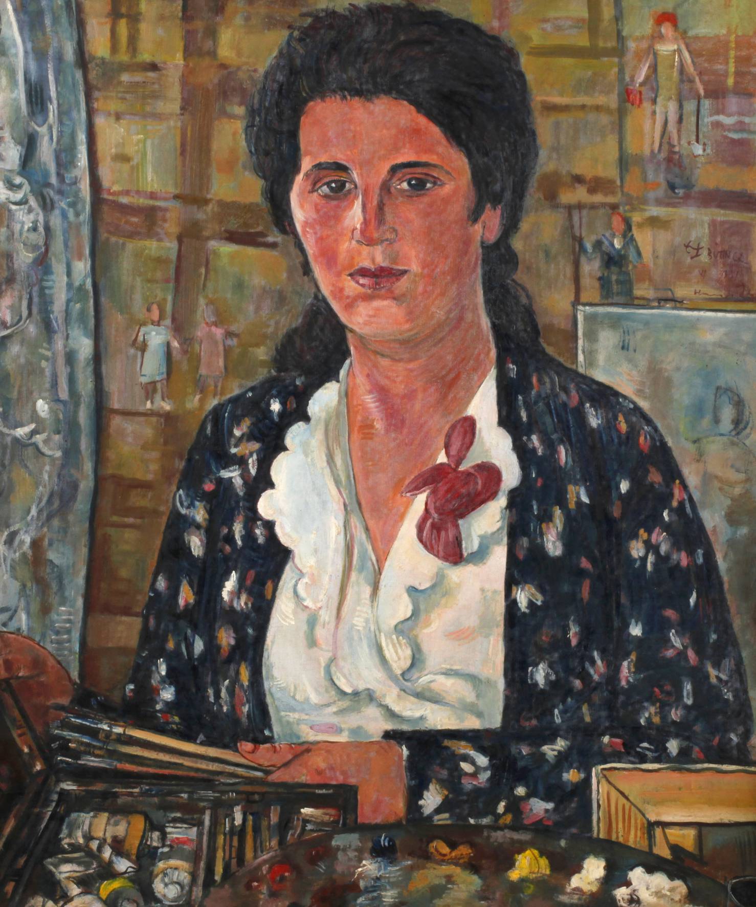 Erich Büttner, ”Malerin im Juni 1931 ...”