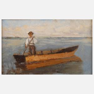 Heinrich Deuchert, Fischer am Chiemsee