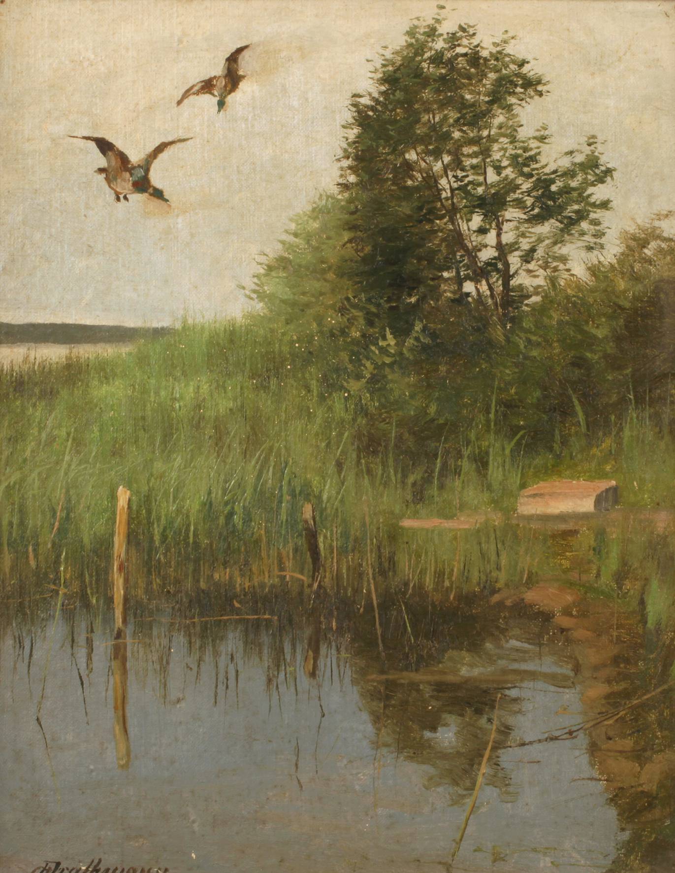 Christoffer Drathmann, Auffliegende Stockenten