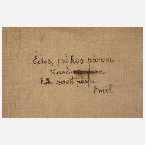 Emil Englerth, Blumen in Vase