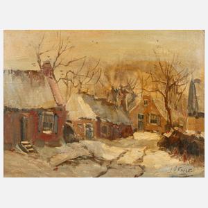 Job Heinrich Frese, Winter in der Altstadt