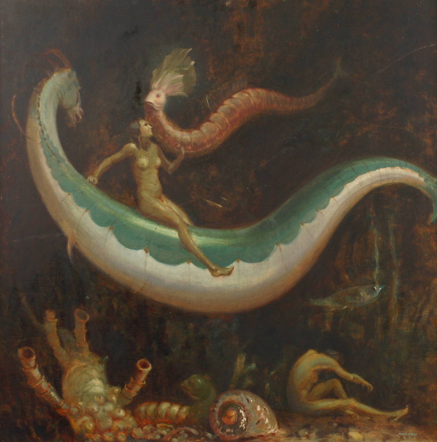 Prof. Max Frey, ”Wasserfee und Prinz”