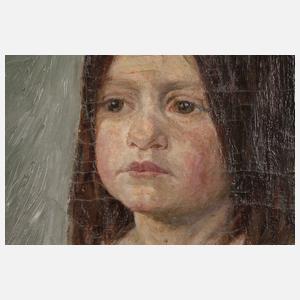 Alexander Gerbig, attr., ”Kind nach dem Bad”