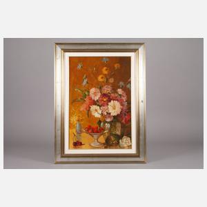 Francesco Giordano, Stillleben mit Erdbeeren