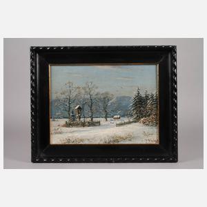 Johannes Glückert, Winter im Alpenvorland