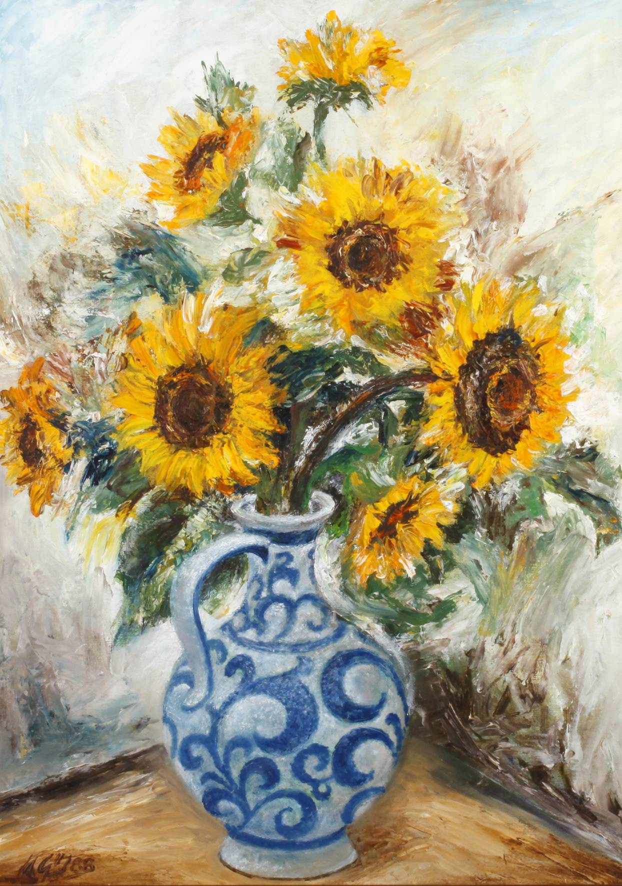 Martin Grünert, Sonnenblumen