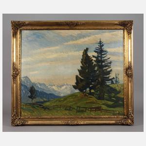 Eugen Haller, Hochgebirgslandschaft